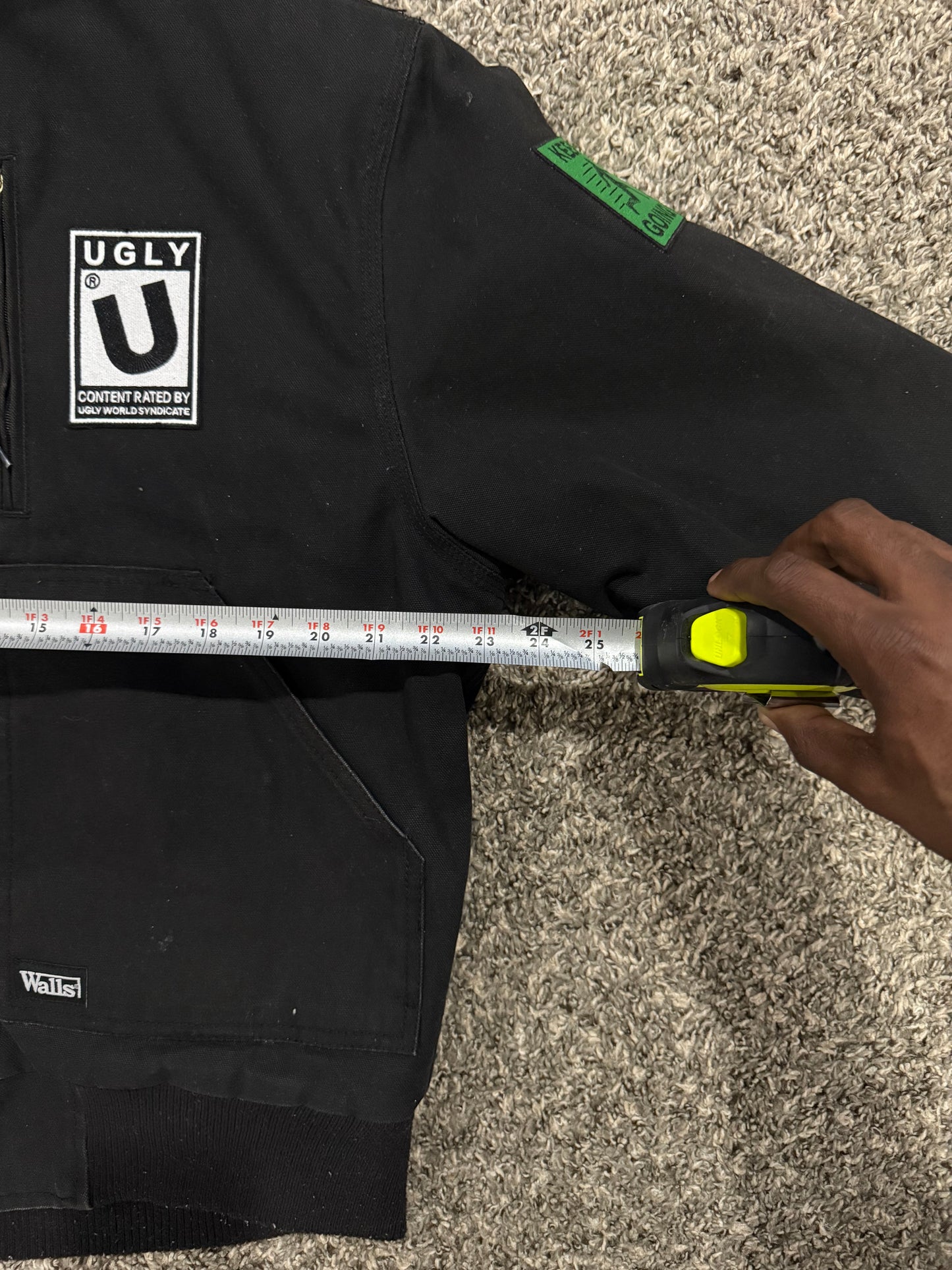 “UGLY PATCH” JACKET