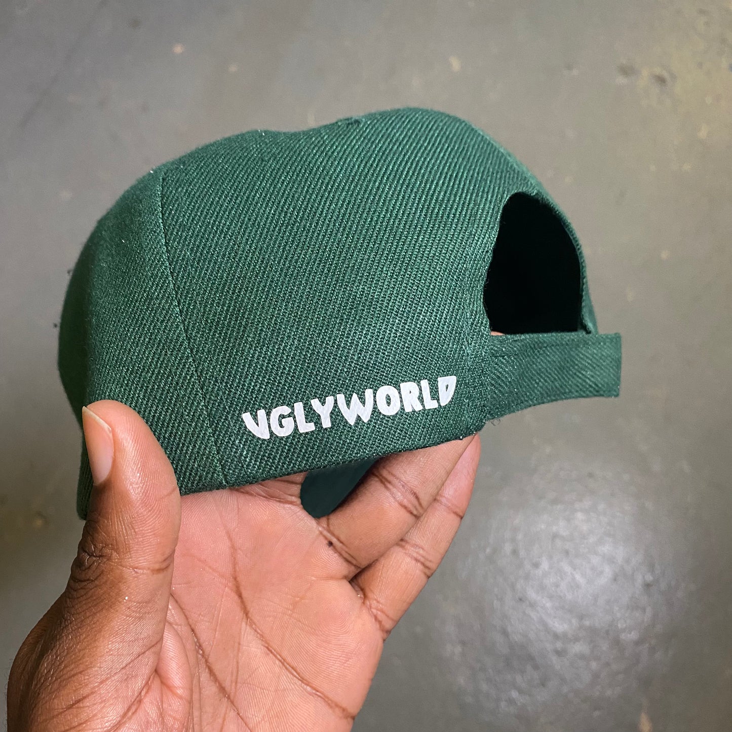 “TEAR FACE” HAT (GREEN)