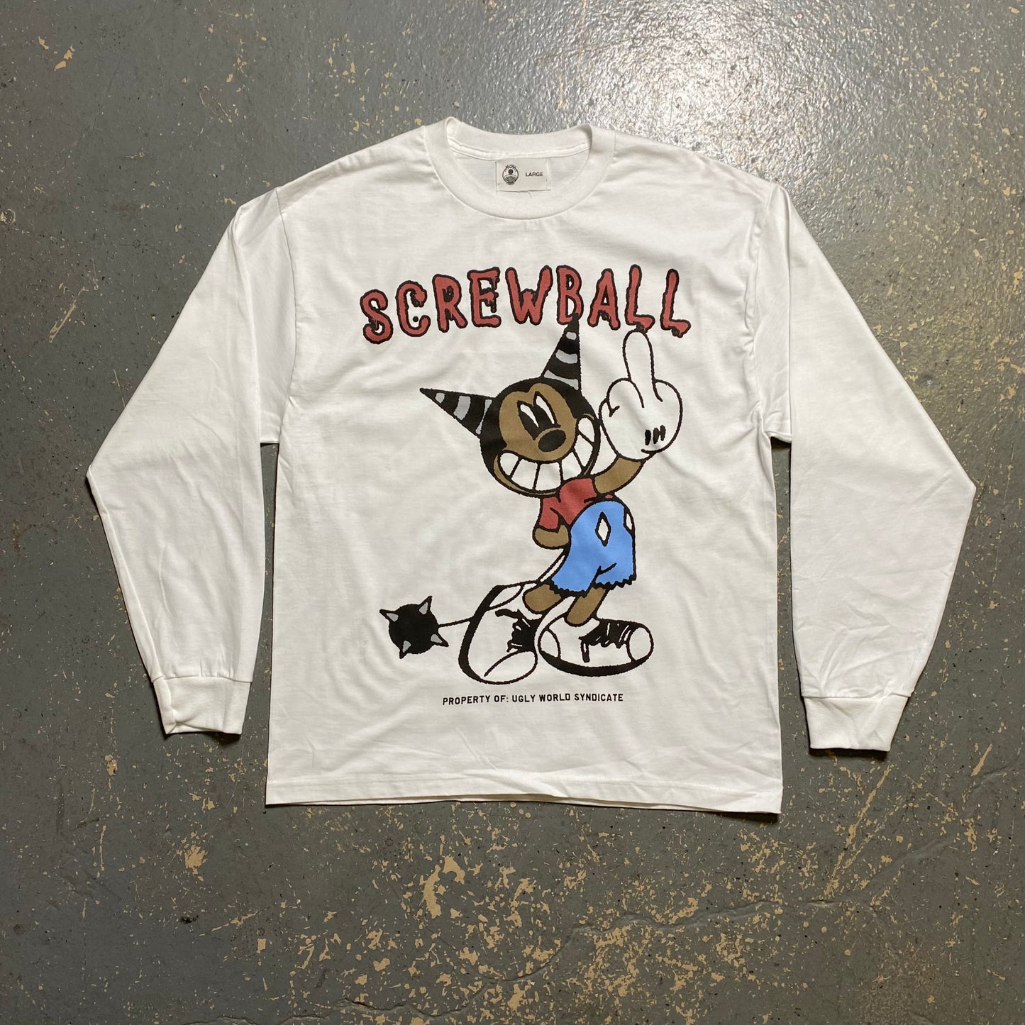 “SCREWBALL” LONG SLEEVE