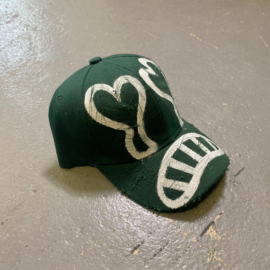 “TEAR FACE” HAT (GREEN)