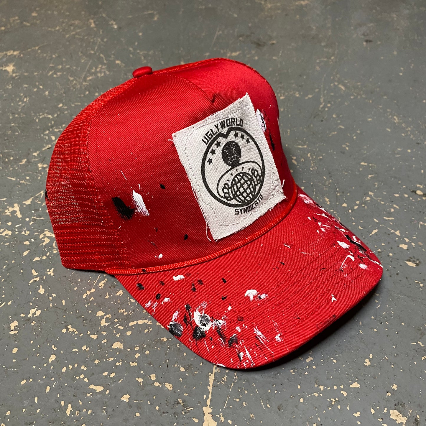 "EMBLEM PATCH" HAT (RED)